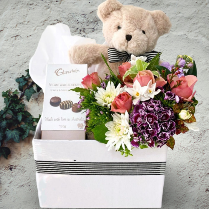 Beary Baby Hamper – Perrotts Florists