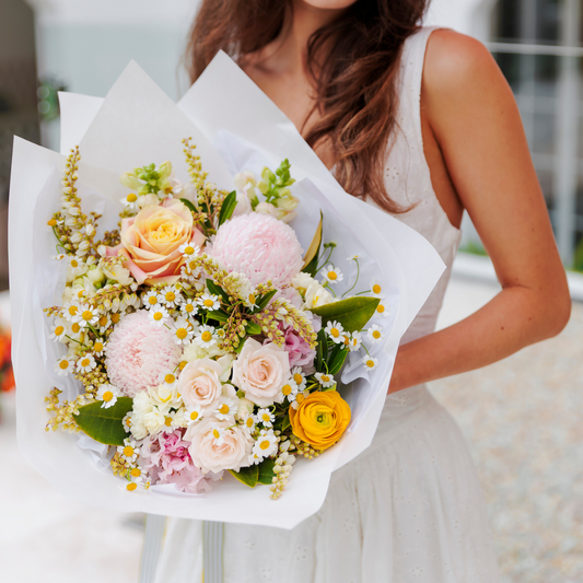 White Lotus Posy