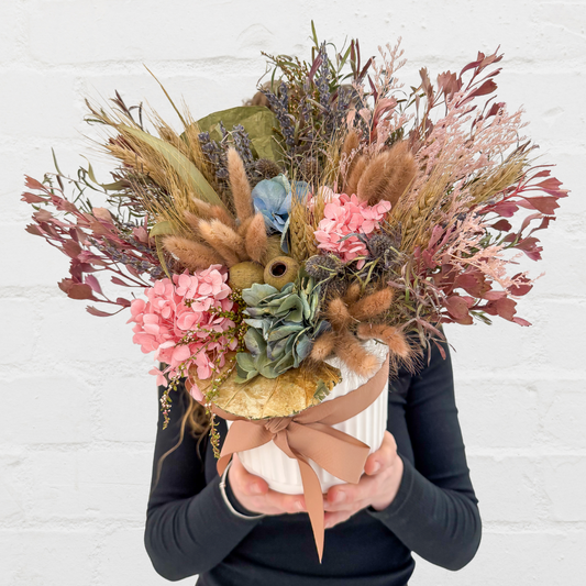Everlasting Flowers in Ceramic