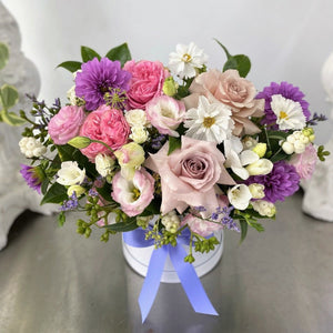 
                  
                    our signature hatbox - Perrotts Florists
                  
                