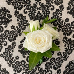 floral jewels - wrist corsage & buttonholes - Perrotts Florists