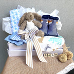 The 'New Arrival' Baby Boy Hamper - Perrotts Florists